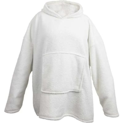 Unique Living - Hoodie Luna Dove White -70x87cm