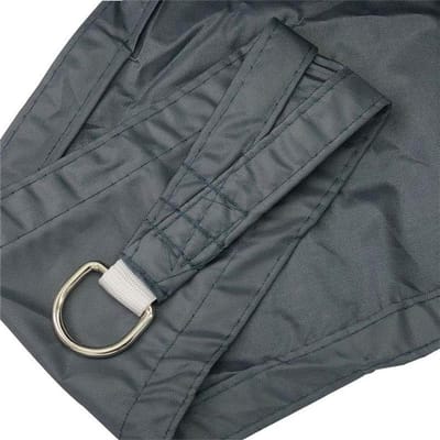 Schaduwzeil Driehoek - Zonnescherm Zeil - Buitenruimte Schaduw - Waterdicht Polyester - 3x3x3m - Donkergrijs