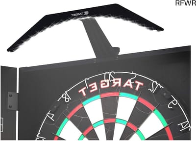 RFWR® Dartbord LED Verlichting - Eenvoudig Te Bevestigen, Helder Licht voor Alle Dartborden - Comfortabele Montage