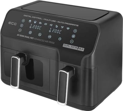 Dubbele Frituurpan met 8,3 L Capaciteit en 2700 W Vermogen