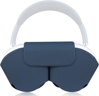 Draagbare Beschermhoes voor AirPods Max - Magnetisch PU-Leer met Energiebesparende Modus