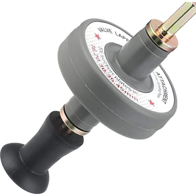 Kit d'outil de rodage de soupapes, outil de fixation pour rodage de soupapes pour perceuse, kit de rodage de soupapes pour petit moteur avec 5 ventouses noir