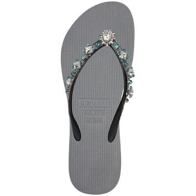 Uzurii | Teenslippers | Dames | Zilver | Maat 35/36