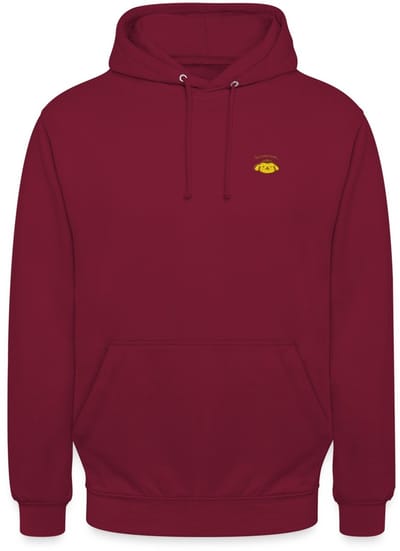 Pompompurin Geborduurd Portret Hoodie Unisex