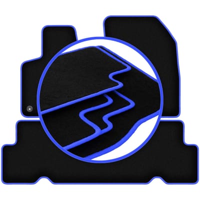 CARLUX-BLUE automatten voor: Citroen C4 Grand Spacetourer 5-zits (2013-2021)
