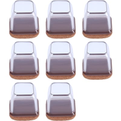 8 stuks stoelpoot vloerbeschermers met vilt stoelpootdoppen meubelpoot voetbeschermingshoes M square