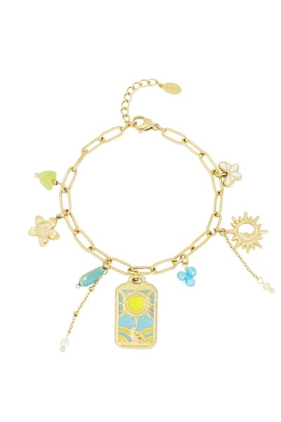Goudlief nightfall armband - Roestvrij staal - Verkleurt niet