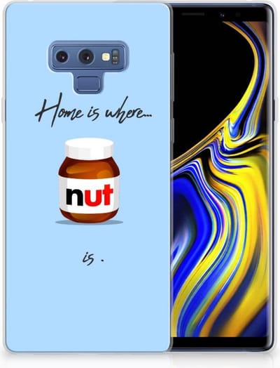 Samsung Galaxy Note 9 Siliconen Case Nut Home