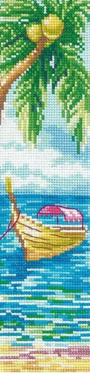 Borduurpakket Bladwijzer Hawai - Andriana
