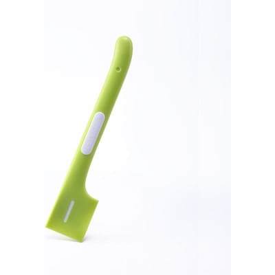 Zazumi 1 pièce Cuillère pour nourriture humide pour chien et chat, cuillère longue à manche pour nourrir les animaux de compagnie, cuillère pour ouvrir les boîtes pour animaux de compagnie, fournitures pour animaux de compagnie Fruit Green
