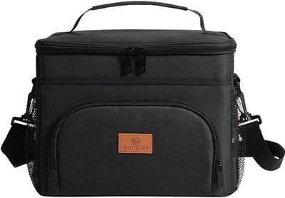 Koeltas - Mini koelbox - Maaltijden bewaren - Lekvrij en waterdicht - 14 liter - Grijs