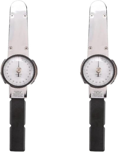 2 x 0-100N.M Professionele koppelteller wijzerplaat indicator bidirectionele handgereedschap digitale momentsleutel