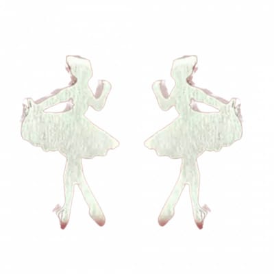 Oorbellen ballet Zilverplating - Charme Bijoux