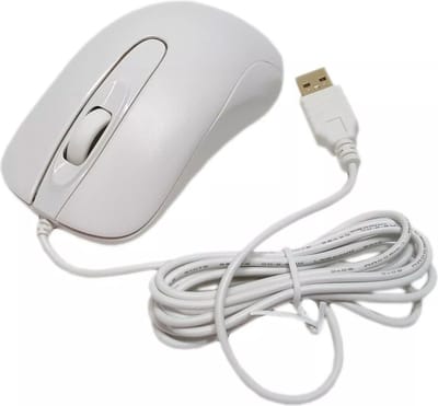 HP – Bedrade USB Muis – Optisch – 1000 DPI – Wit