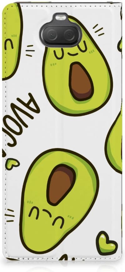 Sony Xperia 10 Magnet Case Avocado Singing