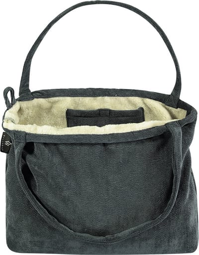 Wallabag - Tote Bag - Luiertas - Shopper - Mom Bag Structure Corduroy Black