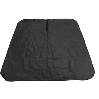 Housse de siège auto pour chien en tissu Oxford, avec boucle, sangle réglable, en PVC, imperméable et amovible noir