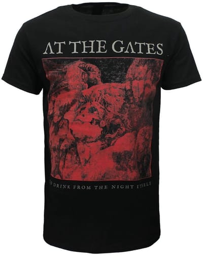 At The Gates To Drink From The Night Itself T-Shirt - Officiële Merchandise - M
