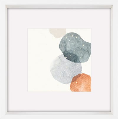 Walther Shape - 3D FSC Houten lijst - Fotoformaat 50x50 cm - Kunstglas - Wit