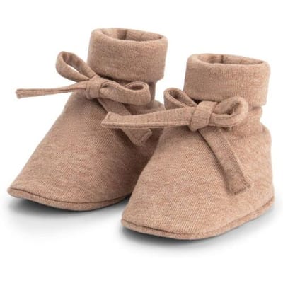 Prénatal newborn slofjes Light Taupe Brown 1MT unisex