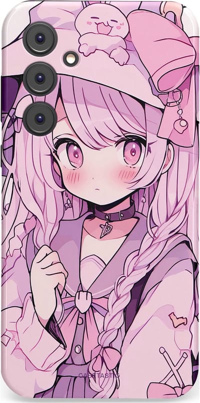 Casetastic Hoesje Geschikt voor Samsung A35 - Stijlvolle Beschermende Duo-layer Case - Manga Magie