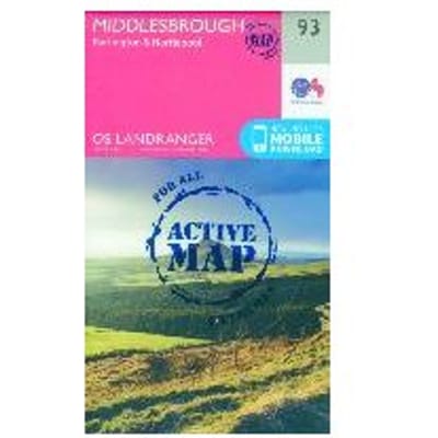 Middlesbrough, Darlington & Hartlepool - Ordnance Survey