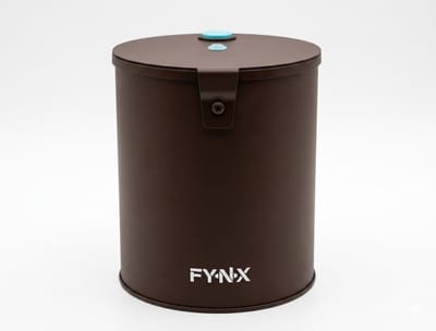 Brulo - Sport - gym wipes dispenser - natte doekjes - fitness center - Bamboo wipes - RVS - muurmodel - Zwarte versie