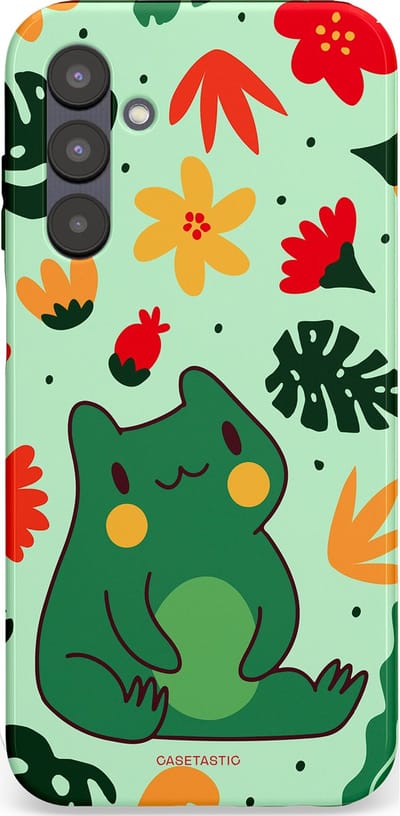 Casetastic Hoesje Geschikt voor Samsung A25 - Stijlvolle Beschermende Duo-layer Case - Kwaakje