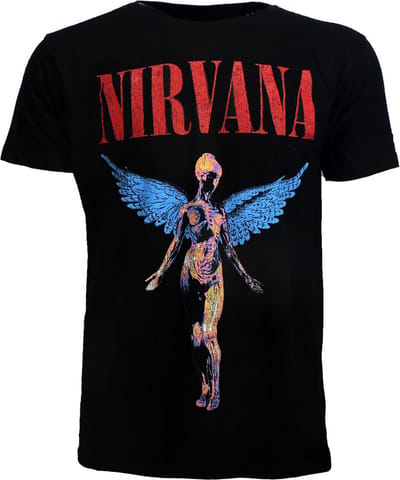Nirvana In Utero Angelic T-Shirt - Officiële Merchandise - 3XL