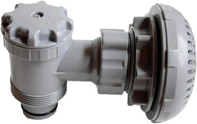 Schakelplunjerklep met filter voor zwembadfilterpomp, eenvoudig af te stellen, ideaal voor efficiënt waterbeheer en optimale filtratie
