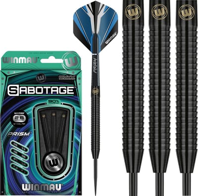 Winmau Sabotage Onyx 90% - Dartpijlen