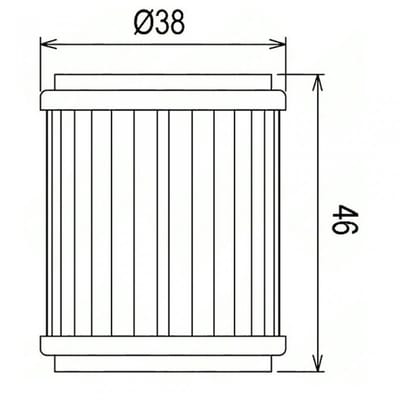 Filtre à huile Champion pour Moto Husqvarna 125 SMR4 2012 à 2013 Neuf