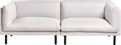 VORGOD - Driezitsbank - Lichtbeige - Polyester