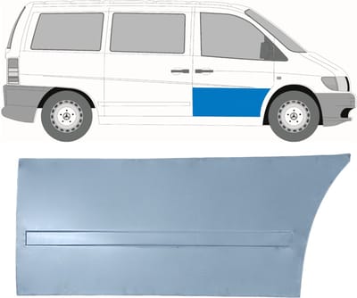 Reparatiepaneel voor deur voor Mercedes Vito I W638 1996-2003 / Rechts