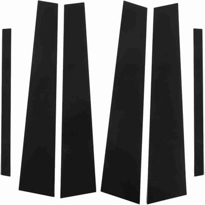 Zijstijlbekleding 4D-stijl Glanzend Zwart Vervanging voor Accord Sedan 9e Gen 2013?2017 gray