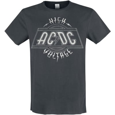 AC/DC T-shirt - Amplified Collection - High Voltage - S tot XXL - voor Mannen - actraciet