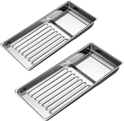 YUBBI Instrumentenschaal - 2 Stuks - Reigingsbakje voor Nagelinstrumenten en Tools - Desinfectie Schaal - Nail Art Tool