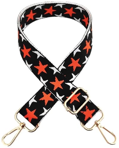 Dailygoods- Schouderriem Verstelbaar 75-130 cm - Tasriem - Schouderband voor Tas - Katoenen Schouderriem - Karabijnhaak - Brede Tasgrepen - Tasband