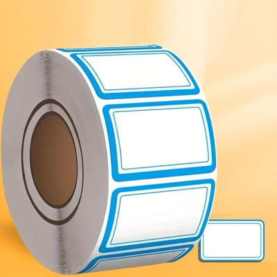 1000 stuks Vriezeretiketten - Residuvrij Plakken en Verwijderen, Waterdicht en Oliebestendig - voor Koelkast, Vriezer, Voorraadkast, Keukenorganisatie