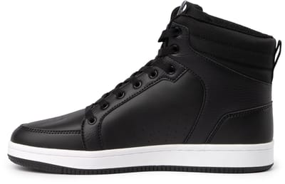 Zwarte halfhoge sportieve sneaker model Space merk Roly maat 43