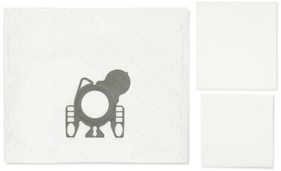 Nedis Stofzuigerzak - 4 Stuks - Synthetisch - Meest verkocht voor: Hoover H60 / Hoover H61 / Hoover H73 / Hoover H77 - Wit