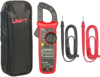 Digitale Stroomtang Multimeter – AC/DC tot 600A – NCV & Automatisch Bereik – Inclusief Meetpennen – Voor Elektriciens & DIY