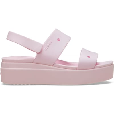 Dames Crocs Brooklyn 4U Sandalen in Roze