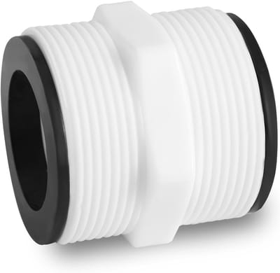 Pool Slang Adapter 1.5" Splitter met Dichtingen voor Vacuüm Slangen - Geschikt voor Intex en Coleman Grondzwembaden