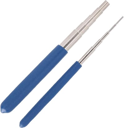 Set van 2 Draad Winding Mandrels voor DIY Sieraden Maken, 10 Maten voor Draad Lussen en Jump Rings
