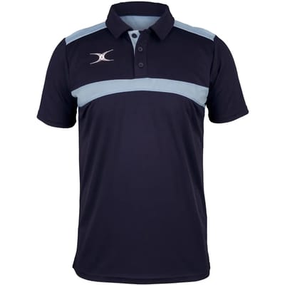 Gilbert Photon Polo Snr Donker Navy / Sky - Extra Small