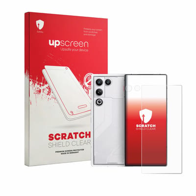 upscreen - Screenprotector voor ZTE Nubia Red Magic 11 Air (Voor+Camera) - Folie Beschermfolie transparant