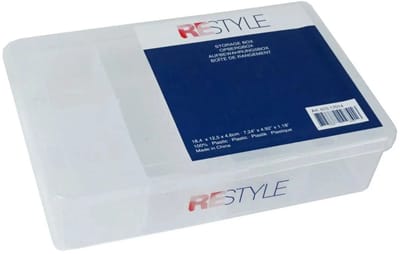 Restyle Opbergbox 18.4 x 12.5 x 4.6cm, 100% plastic