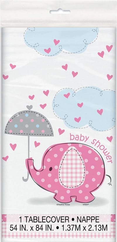 Unique Tafelkleed Umbrellaphants Roze