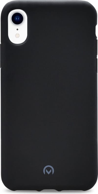 Mobilize Hoesje geschikt voor Apple iPhone XR Telefoonhoesje Flexibel TPU | Mobilize Gelly Backcover | iPhone XR Case | Back Cover - Matt Black | Zwart